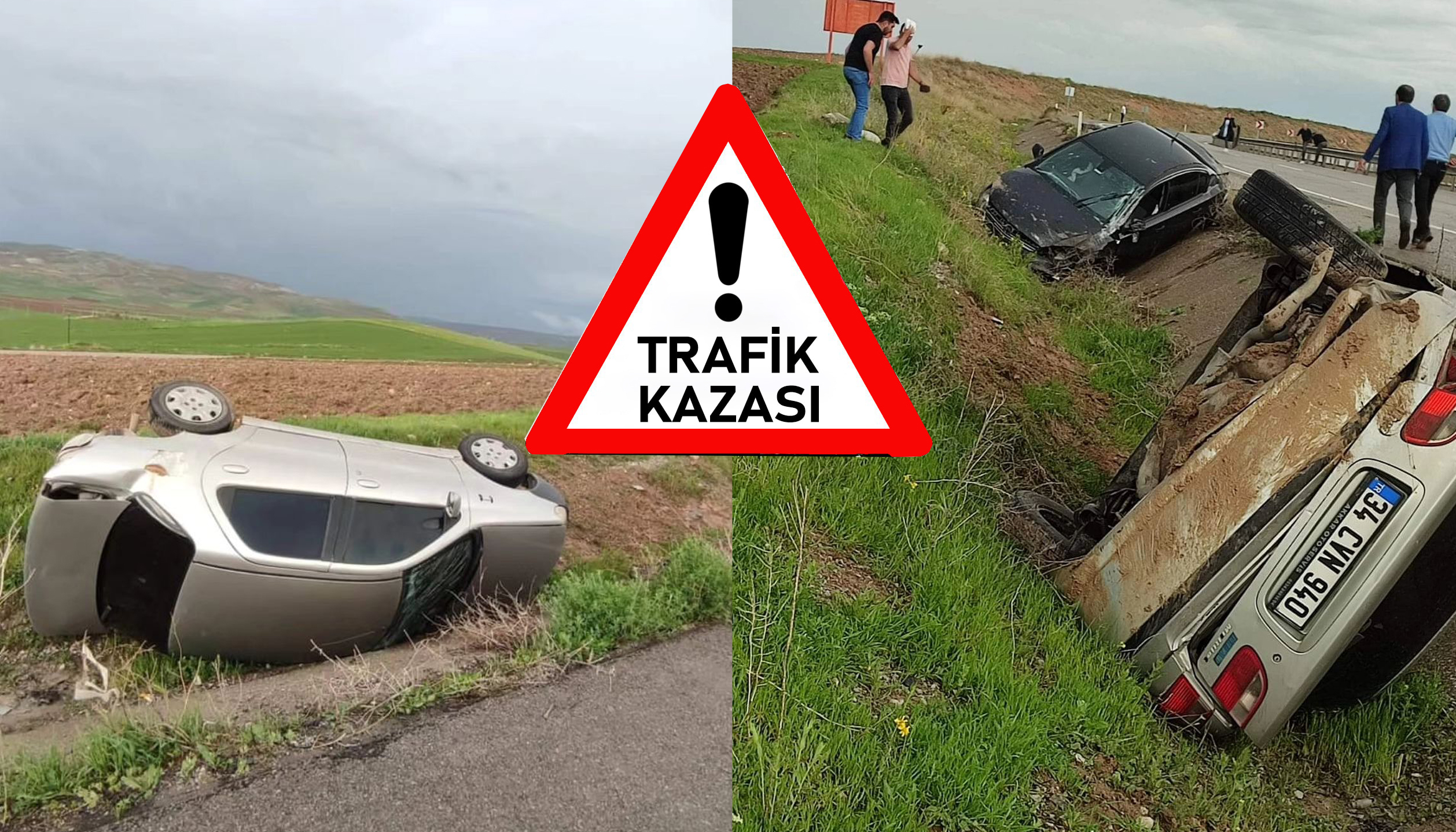 Gemerek’te Trafik Kazası