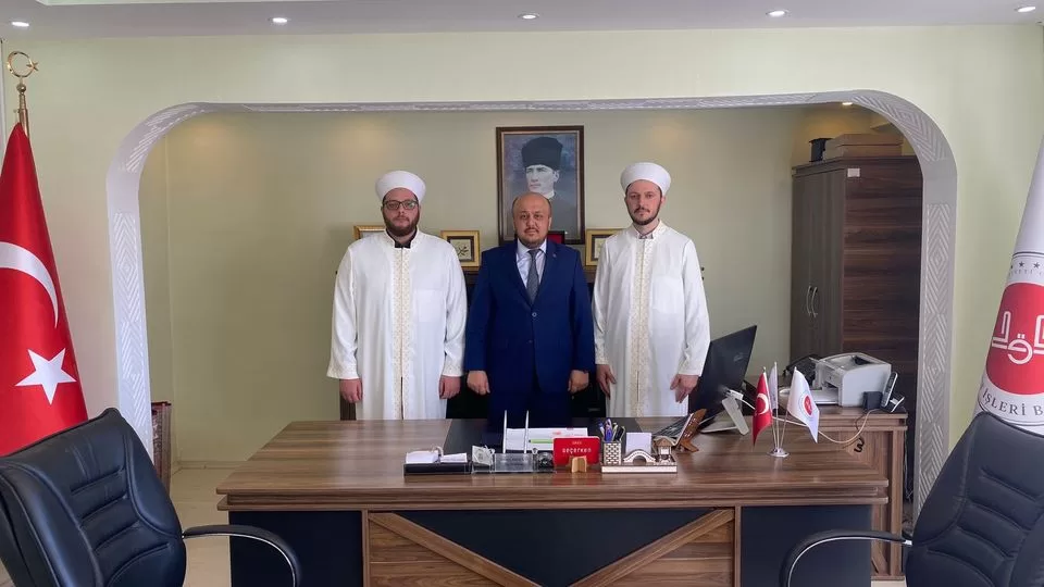 İlçemize Yeni Atanan Din Görevlileri Görevlerine Başladı