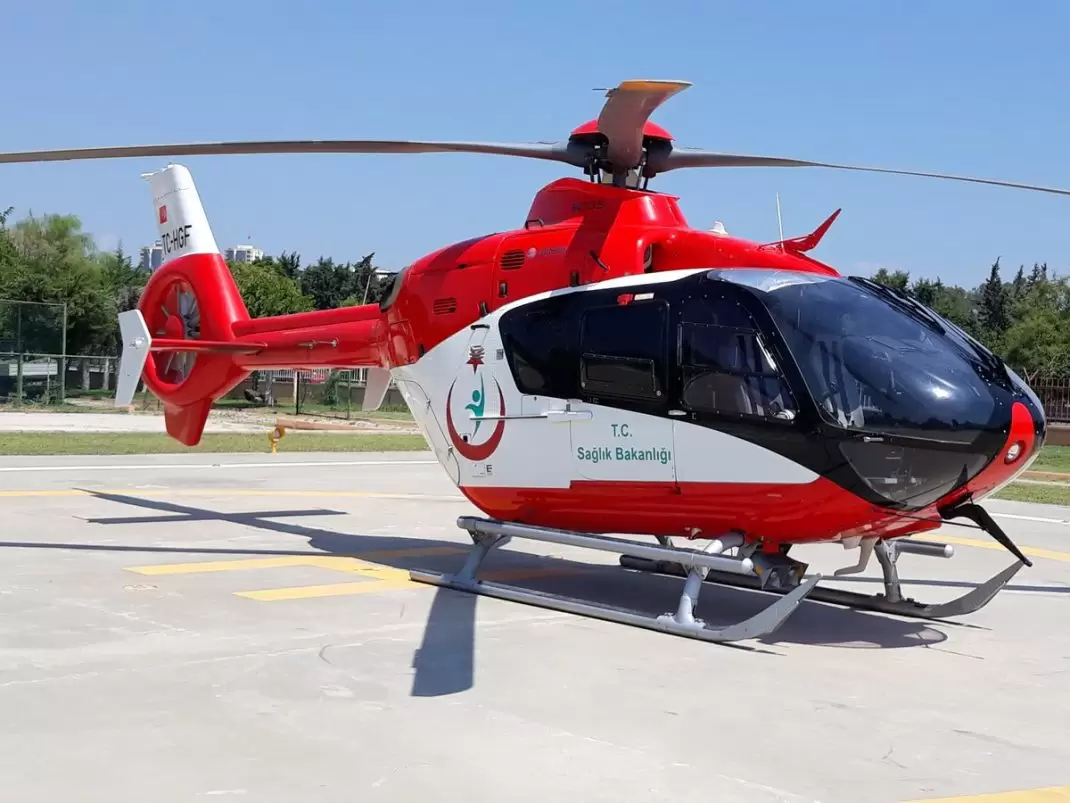 Ambulans Helikopter Sivas’a Yeniden Tahsis Edildi