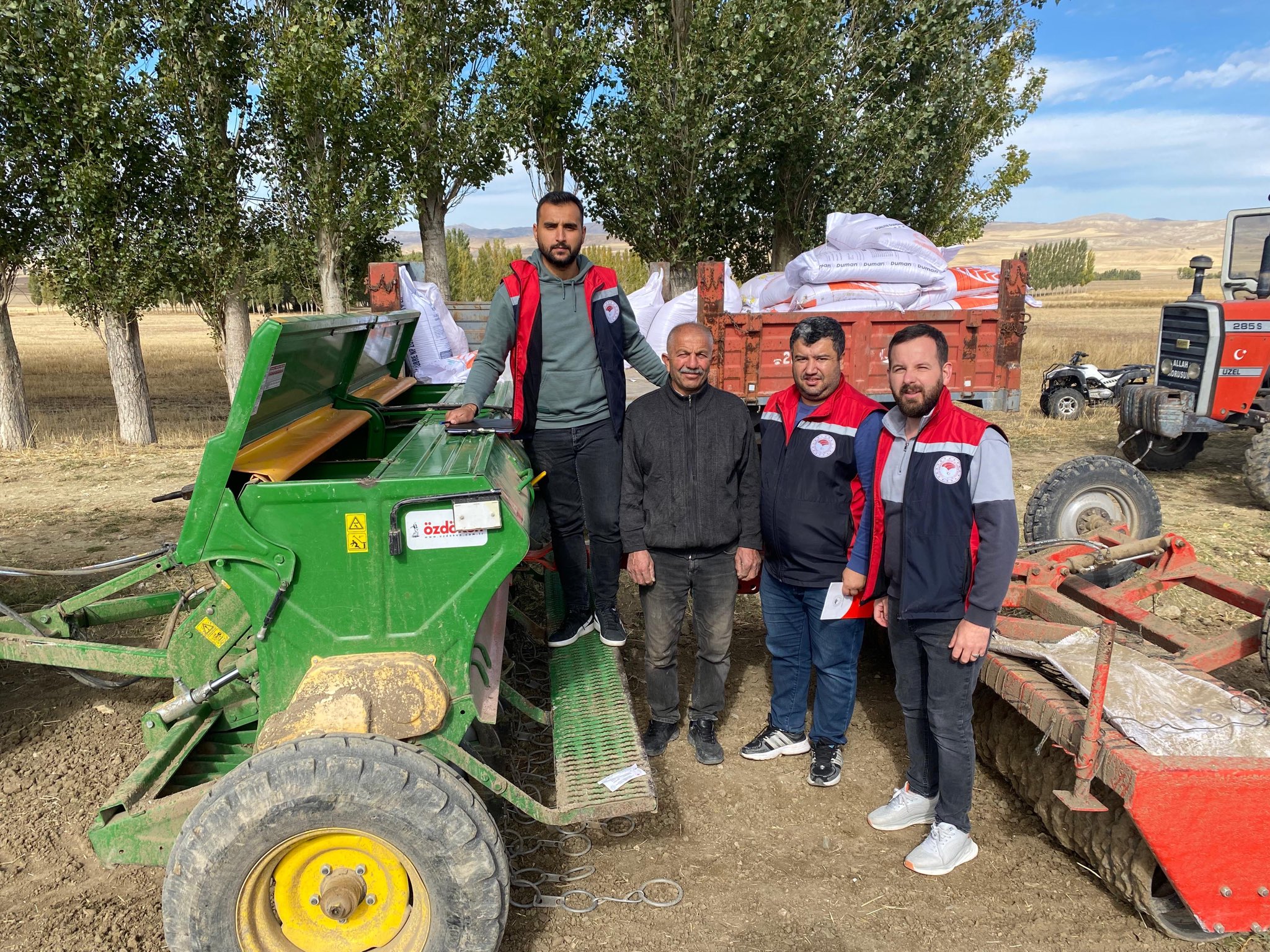 Altınyayla’da Buğday–Arpa Demonstrasyon Ekim Çalışmaları