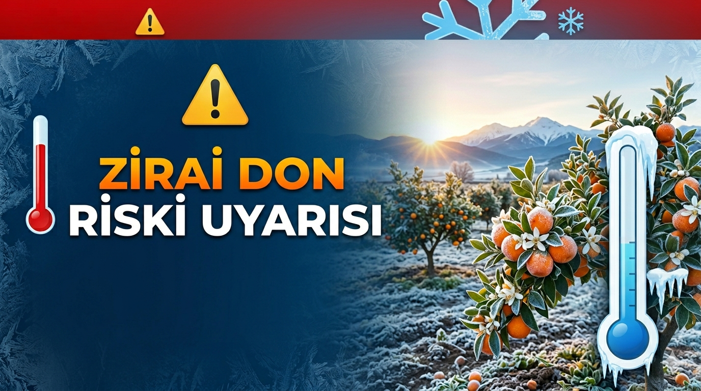 14 Nisan’a Kadar Zirai Don Riski Devam Ediyor!