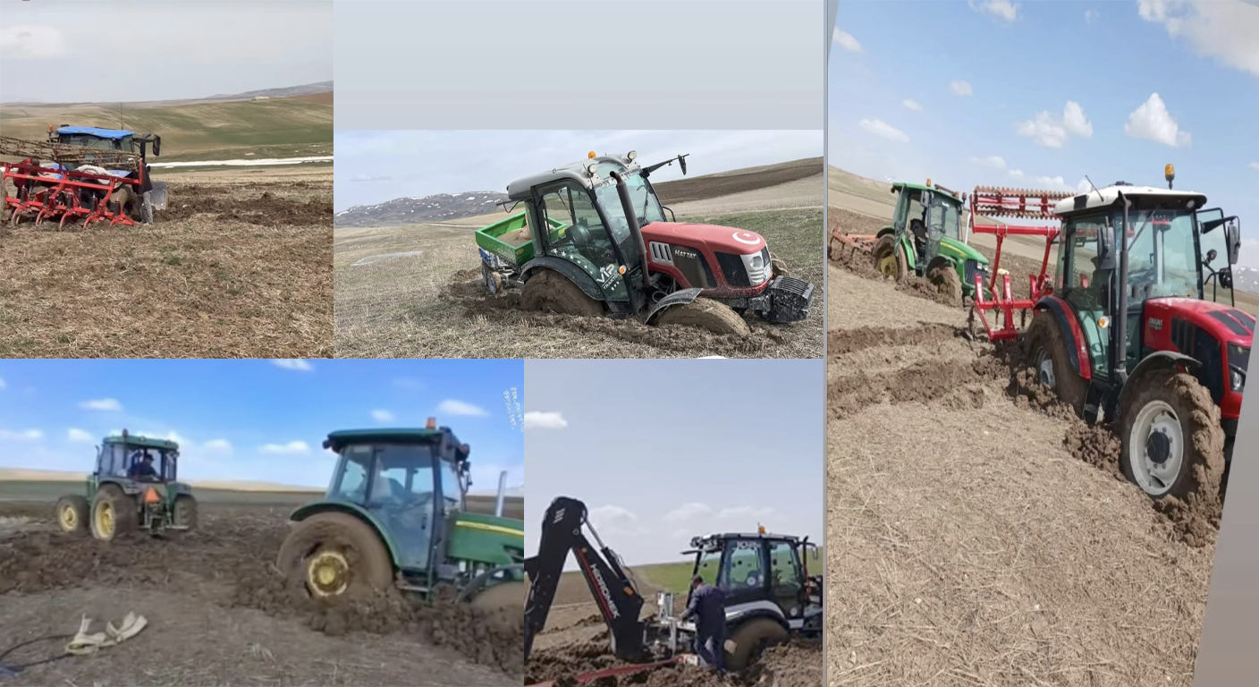 Çamura Saplanan Umutlar: Gübre Mesaisi Çileye Dönüştü